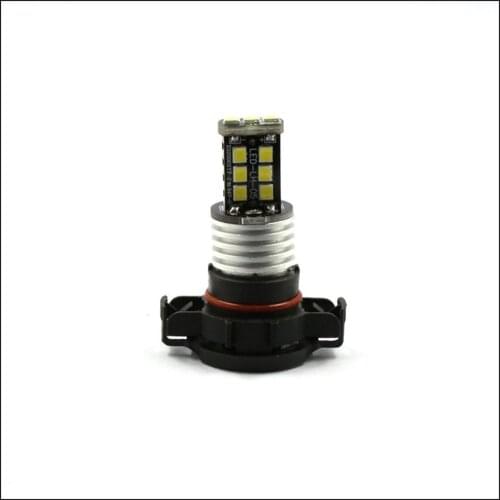 2X White H16 5202 15W LED Fog DRL Daytime Running Light Bulbs 5202 PS24WFF 12V