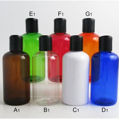 360pcs Wholesale 220ml Plastic Shampoo Bottles Empty Vail for Travel Container Refillable PET Cosmetic Container with Disk Cap