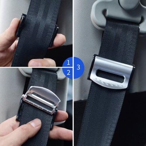 Car Seat Limiter Belt Buckle Driving Anti-clamping Clip Supplies Pregnant Women Loose Regulator