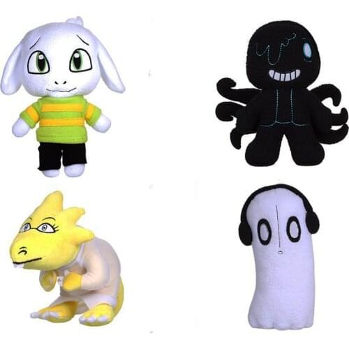 Free shipping newest Under tale Plush Toy asriel dreemurr napstablook nightmare underfell alphys toys stuffed doll