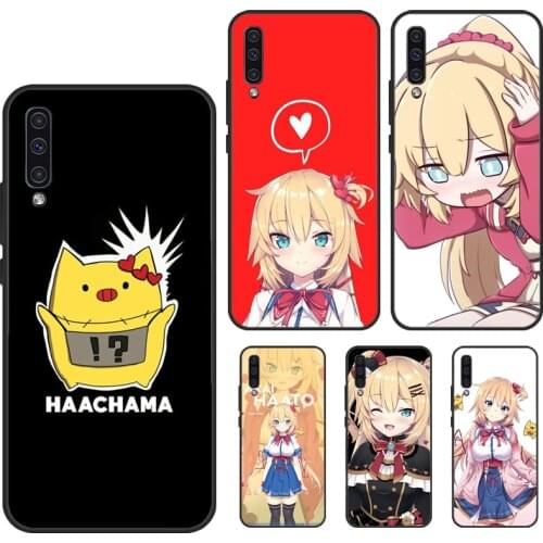 Akai Haato Haachama Hololive Case For Samsung Galaxy A71 A51 A31 A11 M21 M31 A10 A30 A40 A50 A70 A20e A21S Back Cover