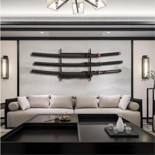 2020 Exclusive Hot Sale Longquan Sword Wall Sword Solid Wood Knife Mount Hanging Sword Holder Cold Weapon Sword Holder Town Hous