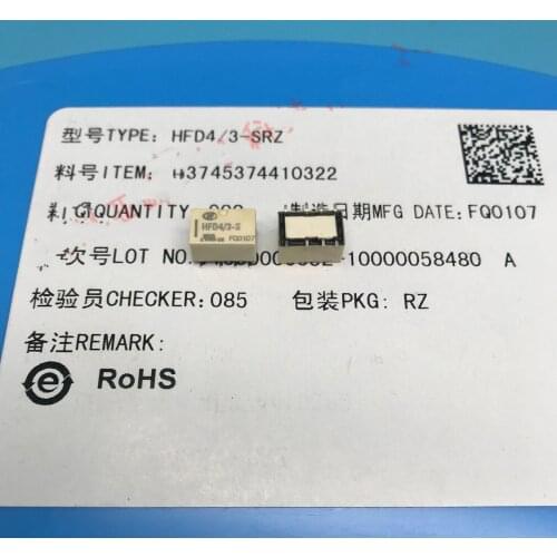 HFD4-3-S 003VDC smd relays