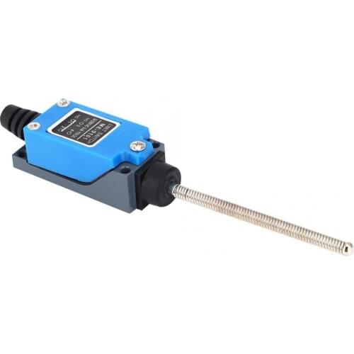 -9101 Limit Switch 250VAC 50~60Hz 115VDC Adjustable Roller Lever Micro Switch 17.3 x 2.7 x 2.4cm