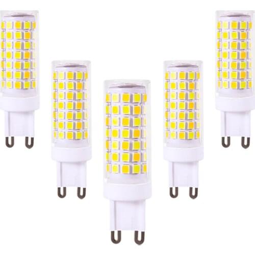 G9 Chandelier 3W 5W 7W Home No Flicker G9 Bulb AC 220V LED Corn Light 2835SMD Chip LED Candle Lamp Energy Saving Bombillas