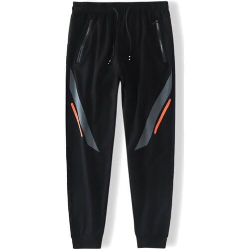 Zipper Printed Baggy men pants Super Loose Elastic Harem Pants Cotton Sweatpants Casual Trousers Large Big Plus Size 8XL