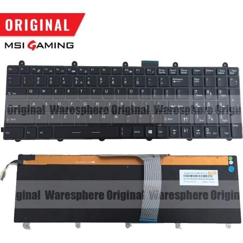 New and Original US / UI Colorful Backlit keyboard for MSI GT60 GT70 GE70 GE60 MS-1762