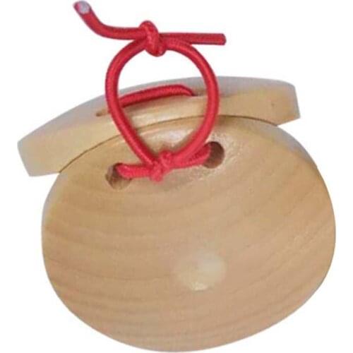 Educational Children Baby Carl Orffs instruments percussion wooden kindergarten castanet board music toys round dance board