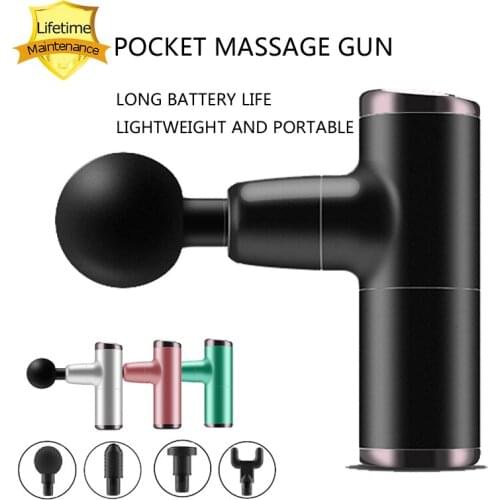 Lifetime Warranty Massage Gun Portable Body Massage Small Muscle Gun Electric Massager Muscle Pain Relief Relaxing Massage