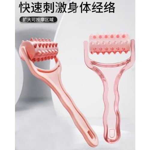 Hand-Held Fast Anti Cellulite Fat Roller Massager Acupuncture Points Massage Relax for Arm Leg Neck Fatigue Relief Slimming Tool