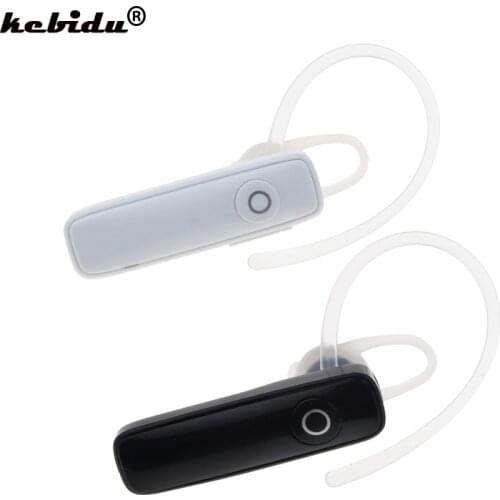 Kebidu Stereo Headset Bluetooth V4.0 Earphone Headphone Mini wireless Bluetooth Handfree Universal M165 for all phone for iphone