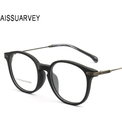 Vintage Wooden Glasses Frames Small Round Eyeglasses for Men Women Optical Prescription Circle Eye Glasses Optical Prescription