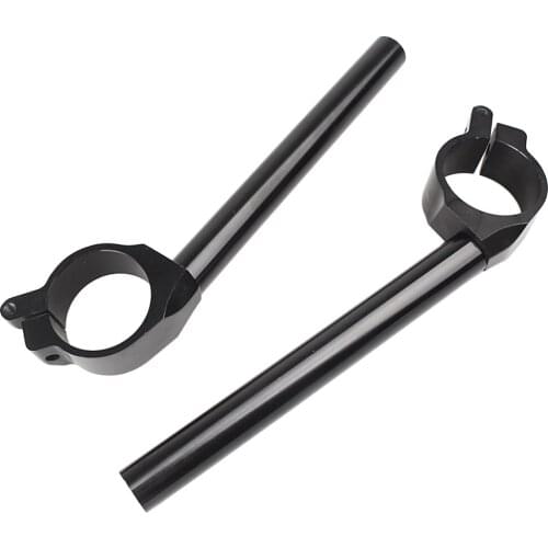 Motorcycle Handlebar Fork Tube Clip-ons Handle Bar For Yamaha YZF R6 2006 2007 2008 2009 2010 Black