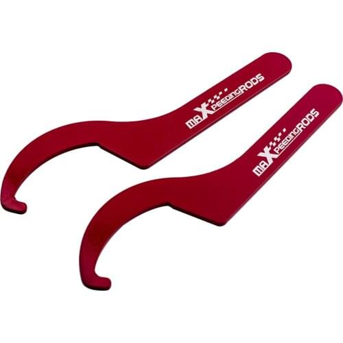 1 pair COILOVER ADJUSTMENT WRENCH SUSPENSION SPANNER TOOL RED