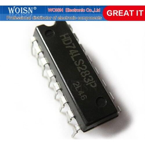 1pcs/lot HD74LS283P DIP-16 74LS283 DIP16 SN74LS283N DIP DM74LS283N new and original IC In Stock