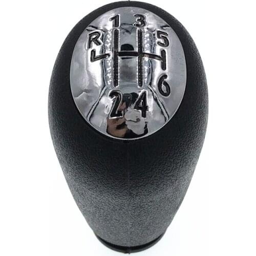Free Shipping New 6 Speed Gear Stick Shift Knob For RENAULT CLIO MK3 3 III MEGANE MK2 SCENIC MK2