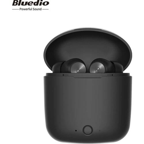 Bluedio Wireless Earphone TWS Bluetooth Headphone Stereo Sport Earbuds Headset For Phone Music with Charging Box built-in mic