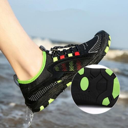 Quick Dry Elastic Water Sports Shoe Men Women Nonslip Barefoot Beach Wading Shoe Outdoor Footwear Trekking Surfing Aqua Shoes