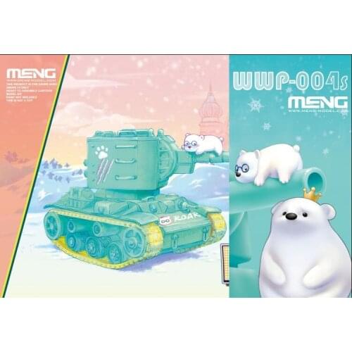 MENG WWP-004s KV-2 Heavy Tank w/Bear [Q Edition]
