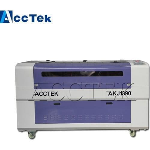 Popular AccTek AKJ1390 autofocus cnc laser engraving machine for wood, mdf, acrylic, glass, stone AKJ1390