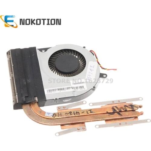 NOKOTION H000068000 Radiator For toshiba satellite P50-B P55T P55T-B laptop cooling heatsink with fan