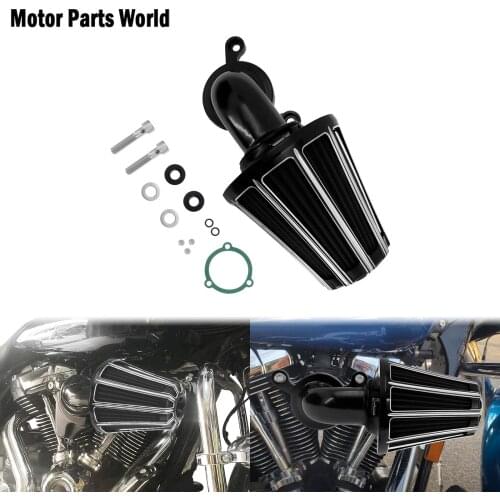 Motorcycle Air Cleaner Intake Filter For Harley Dyna FXDLS 2017 FLSTNSE 2014-2015 Touring Street Road Glide 08-16 Softail 16-17
