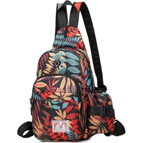 Womens Chest Bags Three Ways To Use Oxford Cloth Small Backpacks Multifunctional Leisure Shoulder Bags HZQ026Z