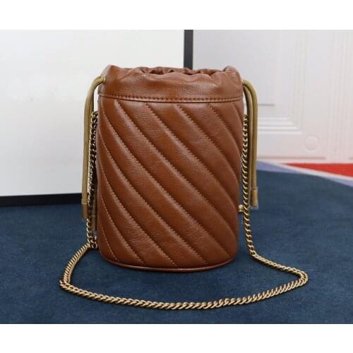 F03012 Fashion Genuine Leather Women Bag Luxury ladies Handbags bucket messenger bags