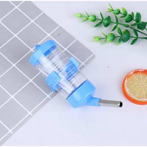 1Pcs Plastic Hamster Drinker Water Bottle Dispenser Feeder Hanging Squirrel Rabbit Drinking Head