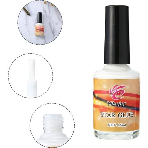 15ml Nail Art Star Glue Transfer Gel For Foil Sticker Nail Tips Adhesive Nail Accessories Manicure Decoration Tool