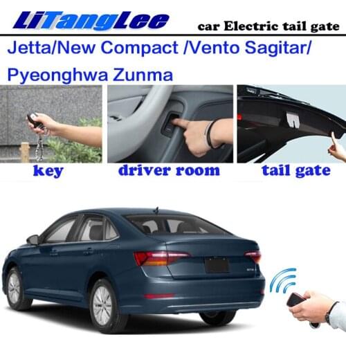LiTangLee Car Electric Tail Gate Lift Tailgate Assist System For Volkswagen For VW Jetta 2010~2020 Remote Control Trunk Lid