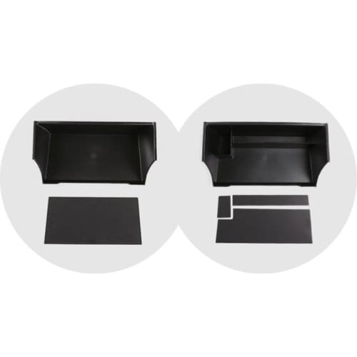 For Land Rover Defender 90 110 20-22 Car styling ABS Black Car Central storage armrest box storage box phone box Car Accessories