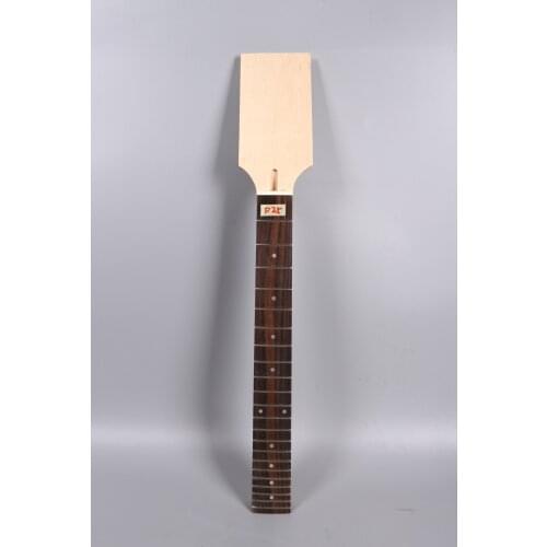 Electric Guitar Neck 22 Fret 24.75 inch 628mm maple Rosewood Fretboard Paddle Neck Truss rod Bolt on Heel #D3
