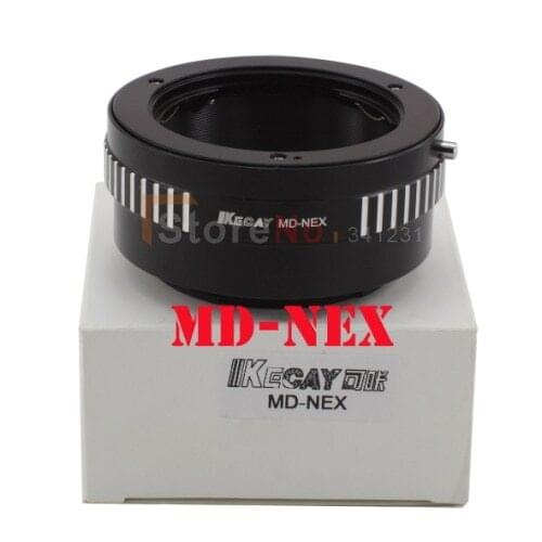 KECAY MD-NEX Lens mount Adapter Ring Minolta MD MC Lens And for NEX E Mount body NEX5 NEX5N NEX7 NEX-C3 NEX-F3 NEX-5R NEX6