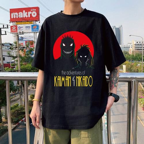 Dorohedoro Cool Anime Harajuku T-shirt Men Unisex Funny Cartoon Graphic Tshirt Manga Vintage 90s T Shirt Streetwear Top Tee Male
