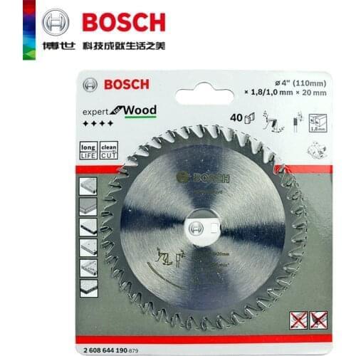 BOSCH Universal Woodworking Alloy Saw Blade Circular Saw Blade 4 inch 40 Teeth
