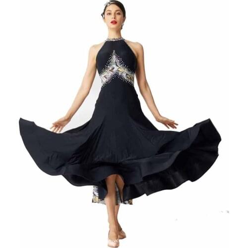 M-2016 Smooth Dance Dresses Practice Competition Modern Women Waltz Tango Smooth Ballroom Practice Dance Costumes For Sale