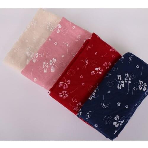 New Arrive Printe Floral Cotton Shawls Popular Muslim Hijab Wrap Long Muffler Fashion Autumn Scarve 180*90cm 10PCS/Lot Wholesale