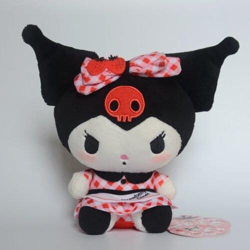 Cute 23cm Cinnamorol Kuroml Melodl Plush Toys Stuffed Animal Soft Doll Kids Birthday Gift Cartoon Anime