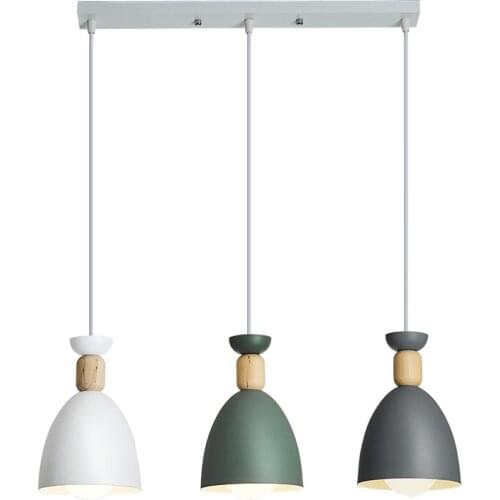 Nordic hanging ceiling lamps pendant lights crystal LED pendant lights restaurant deco maison luminaria pendente