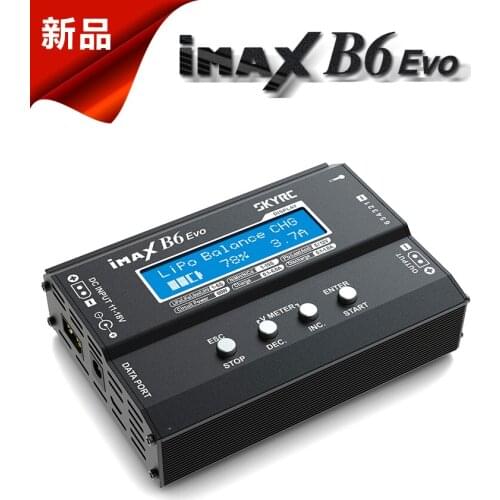 SKYRC IMAX B6 EVO 6S Smart Balance Charger Adapter UAV Lithium Battery Charger for NiMH NiCD LiHV NiCD PB XT60