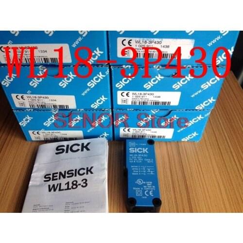 Brand new photoelectric switch WL18-3P430 genuine guarantee Item No. 1025911