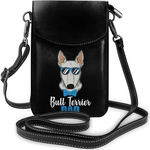 Staffordshire Bull Terrier Shoulder Bag Woman Gift Women Bags Reusable Leather Business Purse