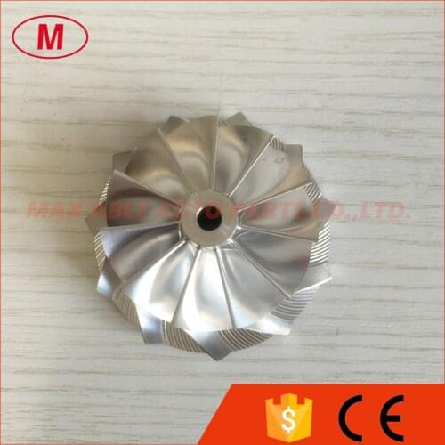 TD04HL 19T 46.02/58.00mm 11+0 blades 49189-X Turbocharger Billet/milling/aluminum 2618 compressor wheel