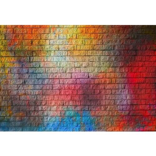 Painting brick wall photo backgrounds vinyl fotografia artistic photography backdrops for photographer studio accessories G-422