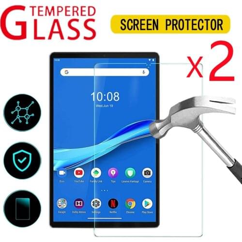 2Pcs Tablet Tempered Glass Screen Protector for Lenovo TAB M10 Plus TB-X606F/TB-X606X 10.3 Inch Protective Film 9H 0.3mm Glass