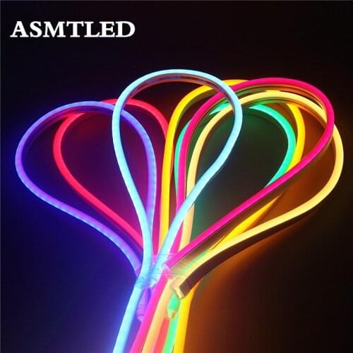 AC220V PVC Neon flexible Soft LED Strip Light 2835 SMD 120leds/m Waterproof IP67 Indoor Outdoor DIY Modeling Decoration Strip