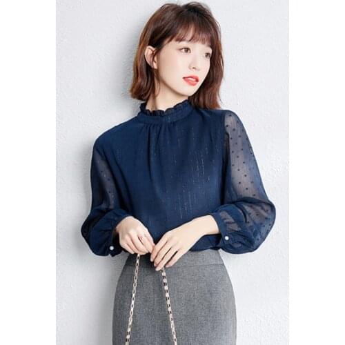 AIYANGA Polka Dot Blouses