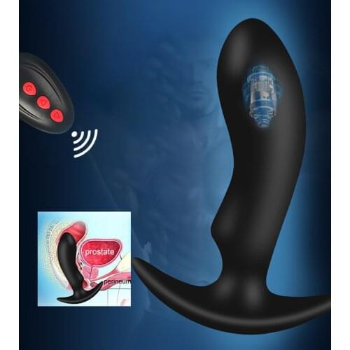 Anal Vibrator Prostate Masturbators Vibrations Erotic Massager for men Anal Butt Plug Dildos Remote Control Sex Toys for Adult