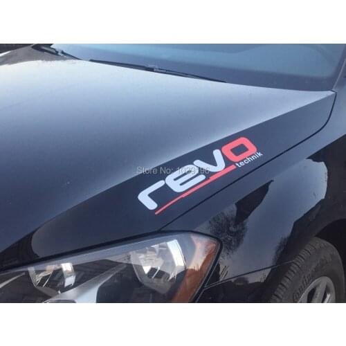 Newest Design Car Styling Car Cover REVO Technik Car Sticker for Volkswagen Tiguan Sagitar Golf Audi A4 A5 AA6 A7 A8 S5 S7